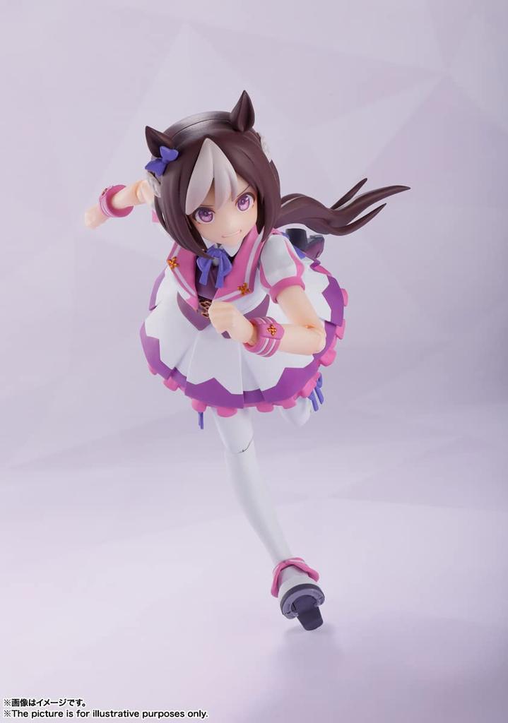 TAMASHII NATIONS Uma Musume Pretty Derby Special Week 130 мм окрашенная подвижная фигурка SHFiguarts приблизительно. ПВХ и АБС