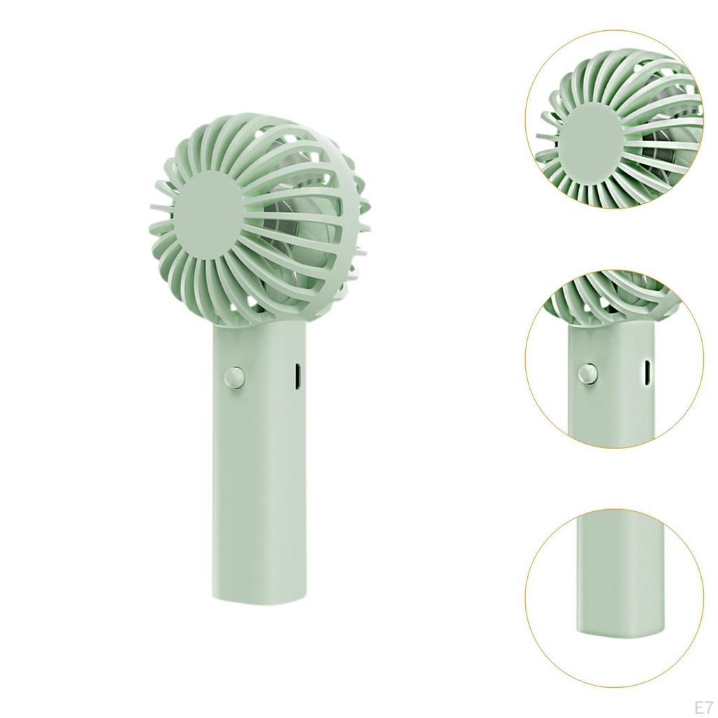 Компактный ручной вентилятор с регулировкой для путешествий и использования на открытом воздухе