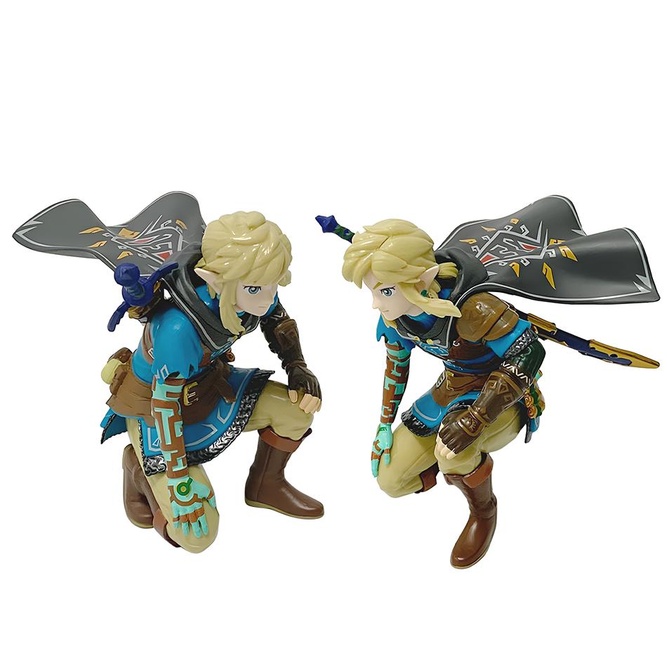 12 см. Аниме-фигурка Линка из игры The Legend of Zelda, шкатулка с сокровищами, фигурка монстра, игрушка, коллекционная фигурка, кукла, подарок.