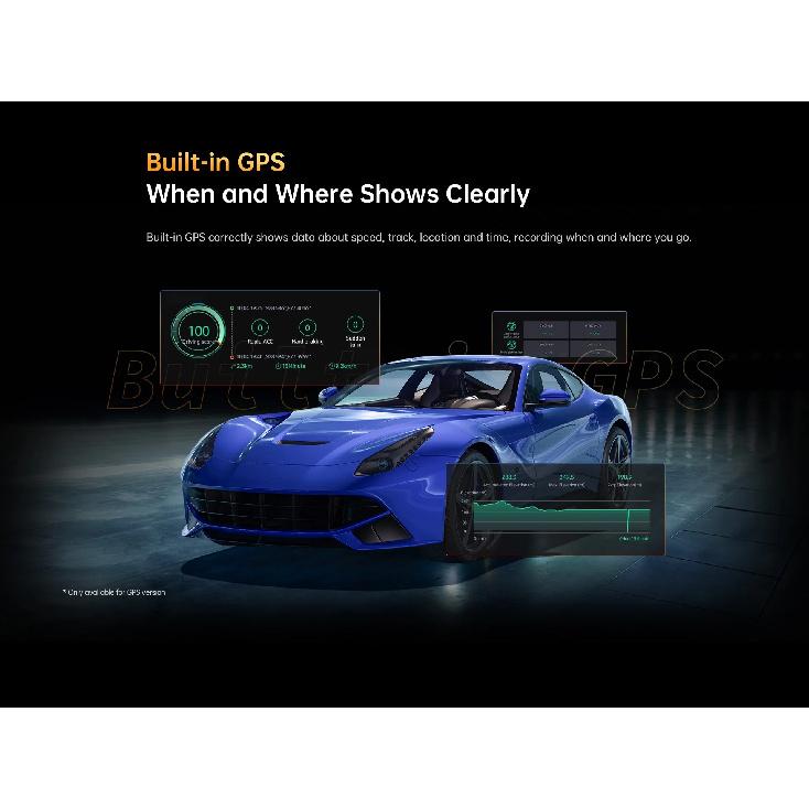 DDPAI Z40 Dash Cam Car Camera Recorder Sony IMX335 1944P HD Video GPS Tracking 360 Rotation Wifi DVR 24H Parking Protector