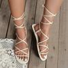 Women's Shoes Sexy Cross-Strap Women's Sandals Summer Casual Women Sandals New Open Toe Shoes Ladies Sandalias De Mujer