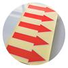 200pcs 85x30mm Red Arrow Sticker Durable PET Waterproof Tear Resistant Label Product Defect Indicator Direction Tag
