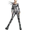 Women's Bodysuit Role Play Robot Adult Costume Colorful Texture Print Bodysuit Clothing Halloween Carnival Costume 2025
