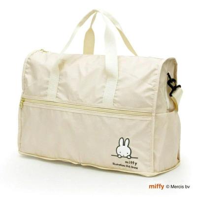 Складная сумка miffy miffy Boston, цвет слоновой кости, сумка размера M