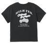Milkfed Casual Glitter Cherry Compact Tee In Black Women's S/S