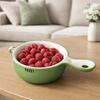 Space-saving Fruit Washing Basket Double-layer Drainage Basket  Vegetable Washing
