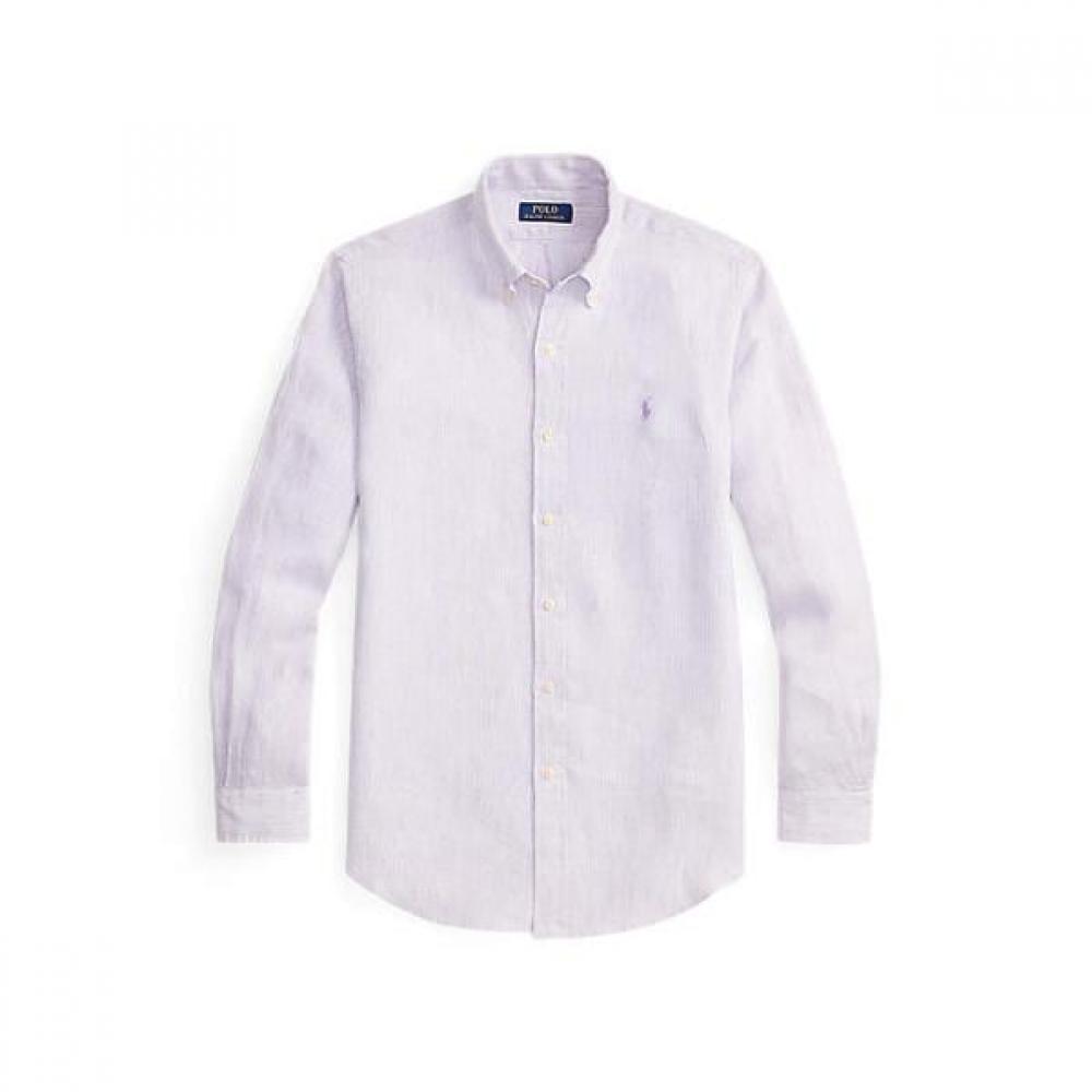 Polo Ralph Lauren Men Classic Fit Stripe Linen Shirt Mnpowov16825192500