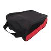 Dustproof Breathable Golf Shoe Bag Portable Golf Shoe Storage Bag for Travel Men Women Black Red