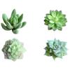 11Pcs Realistic Potted Plant Artificial Potted  Plant Arrangement For Tabletop Shelf Home Office Desk Decoration