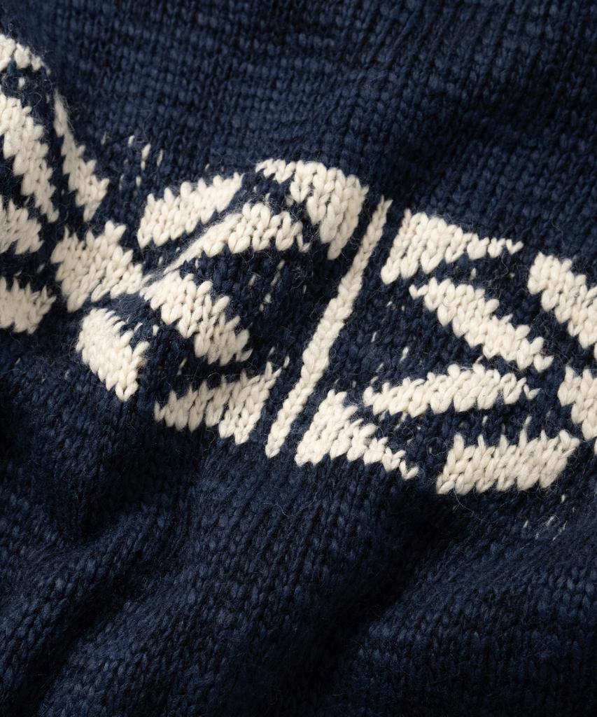 NONBLANK Cowichan Zip-Up Cardigan_Navy