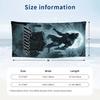 Horrible Werewolf Custom Name Printed Beach Towel Personalized Soft Towel For Swimming Beach Travel