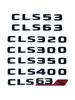 Буквы Логотип Значок Наклейки на Багажник Автомобиля Для Mercedes Benz CLS Класса 53 63 CLS260 CLS300 CLS400 CLS350 CLS320 C257