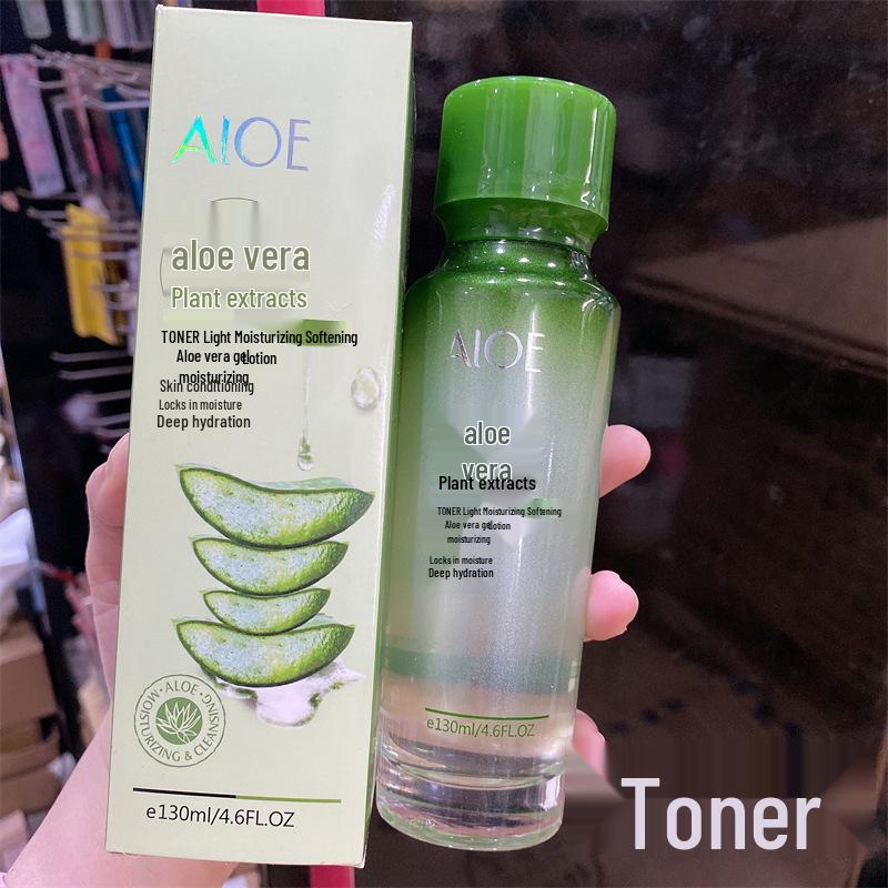 Haner Aloe Vera Skincare Set: Cleanser, Soothing Essence, Toner, Moisturizer, Cream, BB Cream.