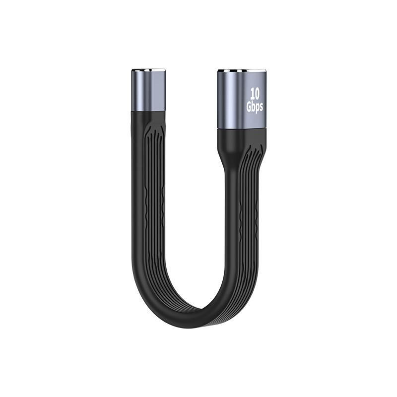 1 шт. USB4.0 FPC Гибкий Короткий Кабель, Thunderbolt 4 Полнофункциональный Кабель Данных, Высокоскоростная Передача 40 Гбит/с, Быстрая Зарядка PD, Кабель-удлинитель USB 3.1