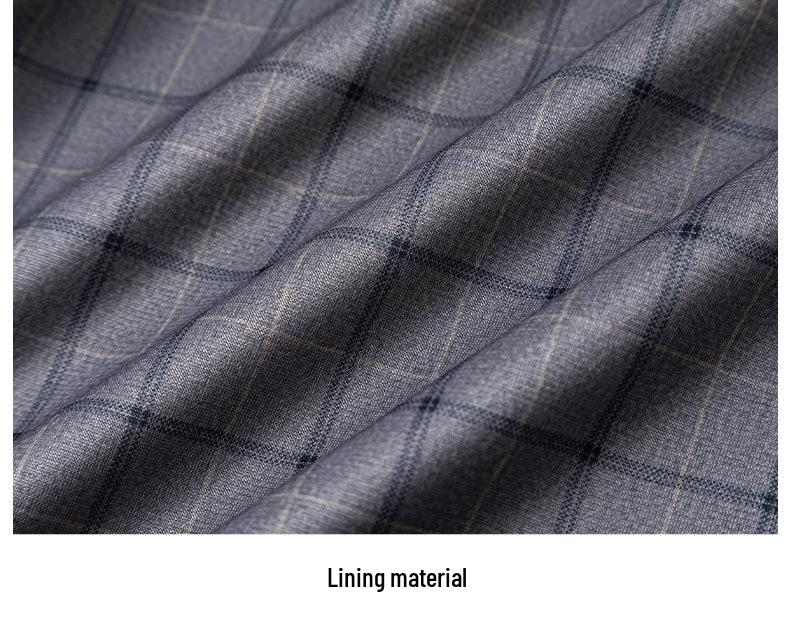 Men's Mid-Aged Business Casual Spring/Autumn Stand Collar Jacket - High-End, Short, Pure Color, Commuter Wear