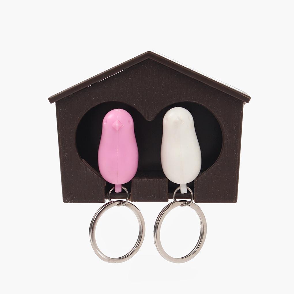 Keychain Keyring Case Set Adhesive Key Holder
