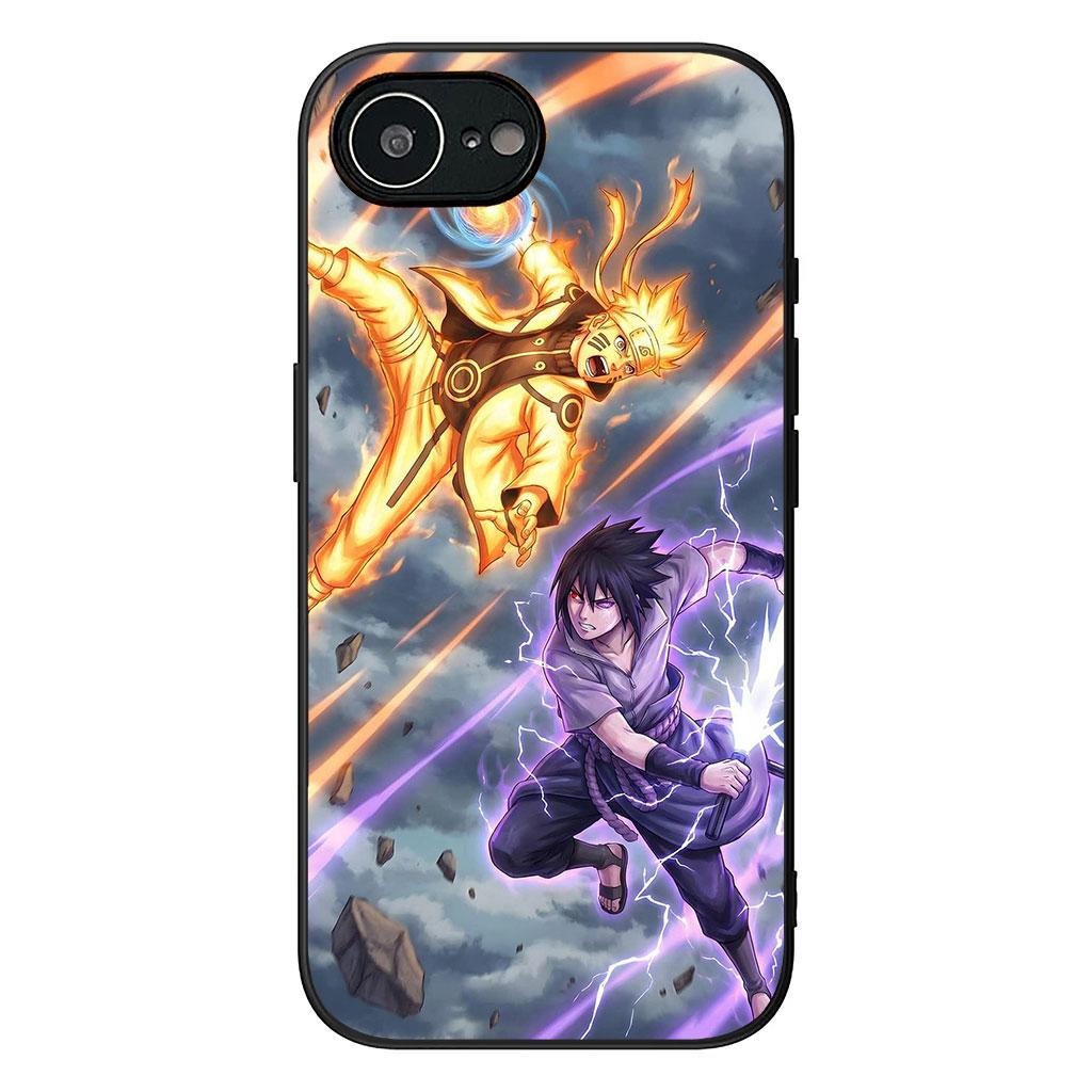 Cover for Apple iPhone 16 15 14 Plus 13 12 Mini 17 Pro Max + ProMax 16E Air Phone Case Obito Sasuke Narutos Itachi Uchiha Tobi