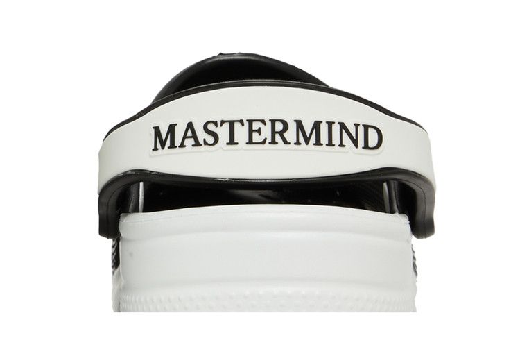 Мужские клоги Crocs Classic Clog Mastermind Белый Черный/Черный/Белый