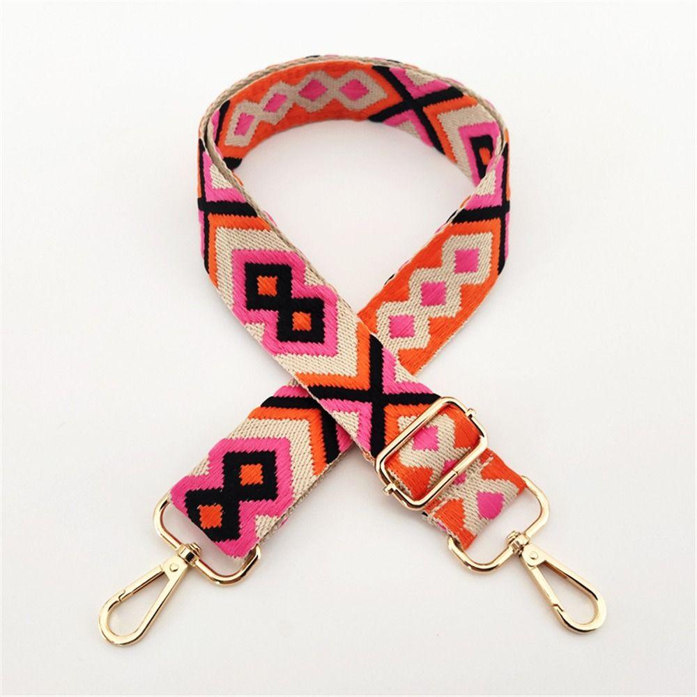 130cm Bag Accessories Wide Adjustable Bag Belt Strap for Handbags Jacquard Bag Strap Extender