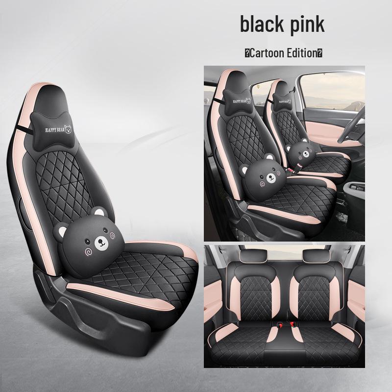 Leapmotor T03 Universal Leather Car Seat Cushion Set - All-Season Fit