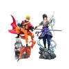 Naruto Animation Ten Years Hundred Ninja Naruto Sasuke Doll Animation Peripheral Scene Table Model Ornament Gift Wholesale