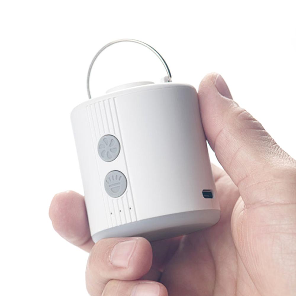 TOMSHOO Портативный электрический воздушный насос со светодиодной подсветкой, перезаряжаемый мини-инфлятор для плавательного бассейна