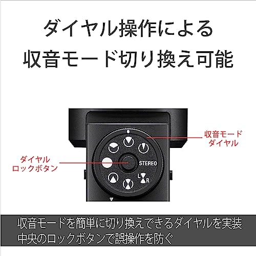 Sony Камера Микрофон Направленный Микрофон Переменная Направленность Ветрозащитный экран В комплекте ECM-M1