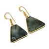 Boulder Opal Gemstone 925 Solid Sterling Silver Jewelry Earring 1.54" GK-5758
