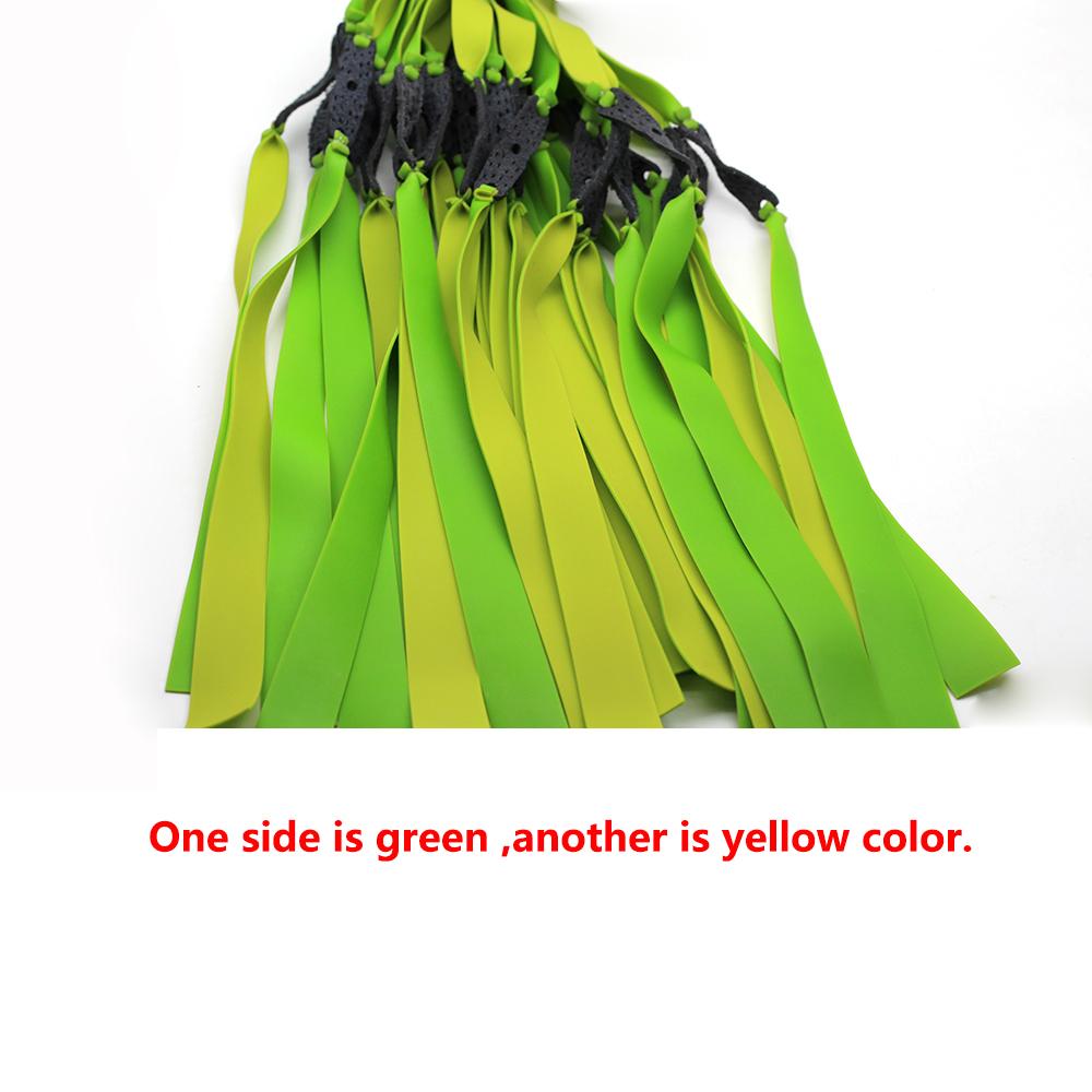 Двухцветная плоская резиновая лента толщиной 1,2 мм из натурального латекса, эластичная лента для занятий спортом на открытом воздухе