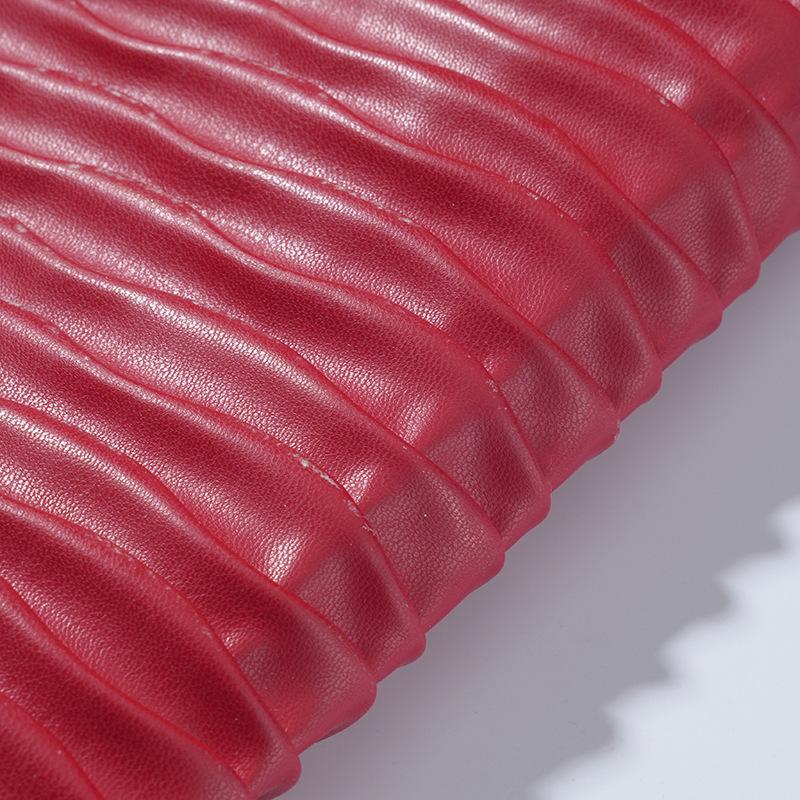 50cm*137cm 1.2mm Multi Colors PU Leather Quilting Fabric 3D Quilted Synthetic Leather Fabric for Car Interior Bag DIY Decor