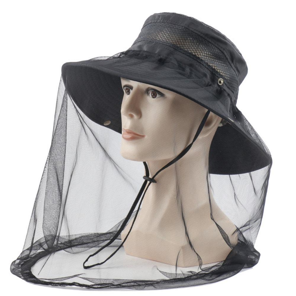Breathable Anti Bee Hat Portable Fishing Sun Cap New Insect Mesh Hat