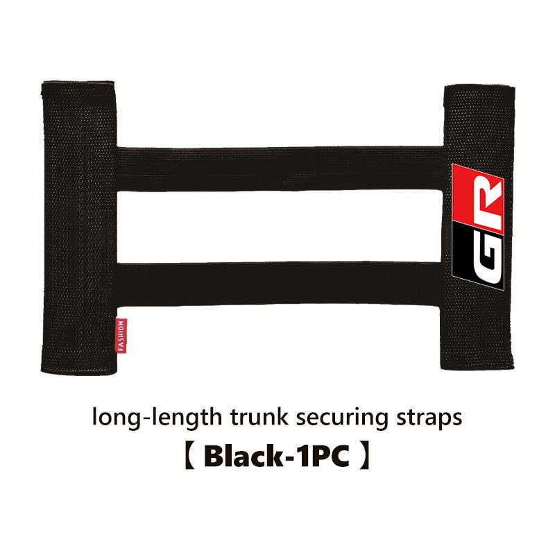 CKB1 For Toyota Car Back Rear Trunk Storage Mesh Fixed Straps Storage Net Seat Back Fixing Bag GR MN Corolla Yaris Aygo Prius RAV4