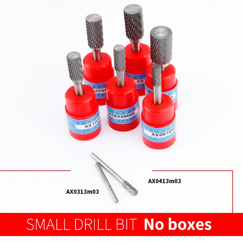 Цилиндрическая фреза из карбида вольфрама 1 шт. вращающийся напильник с двумя пазами для резьбы по дереву электрическая вращающаяся шлифовальная головка диаметром 3-16 мм