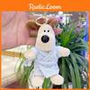 And Colorful Stylish Plush Dog Keychain Doll Ideal For Birthday Party Favors