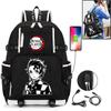 Anime Backpack Teenager Cartoon Back To School Bag for Adults Men Large Capacity Manga To Travel Daily Boys Bookbags