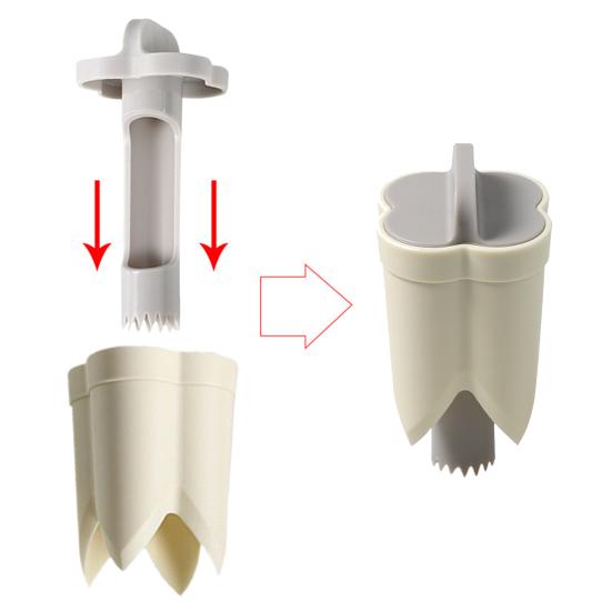 2-in-1 Jalapeno Pepper Corer Remover Tool Large Small Corer Sizes Comfortable Grips Rust-resistant Durable Chili Seeds Remover