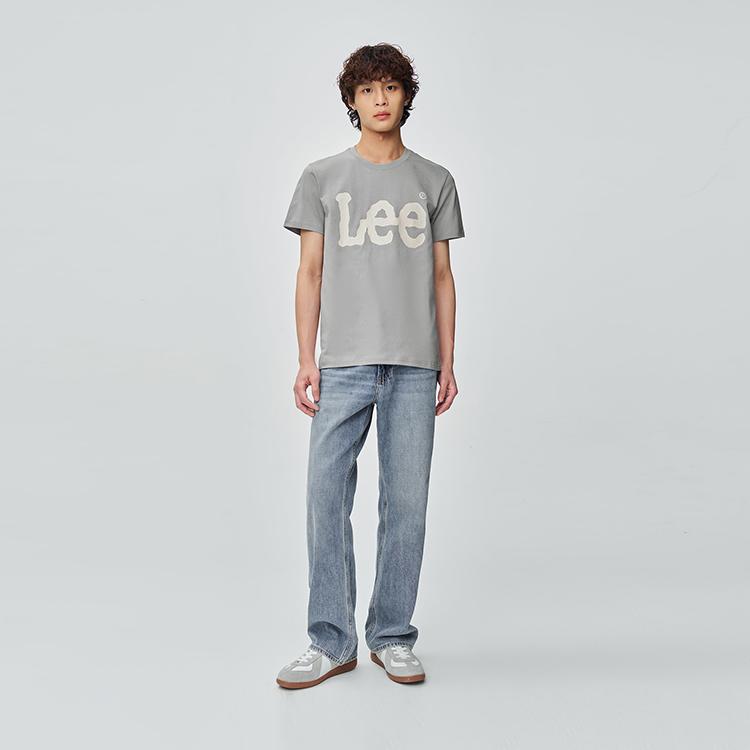 Lee T-Shirts Men's Crew Neck Moderate LMT0111793RX00FA