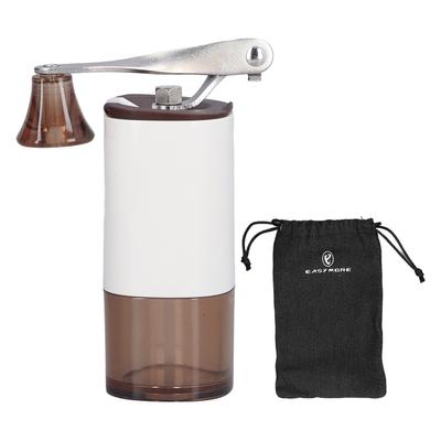 Ручная кофемолка с регулируемыми настройками из нержавеющей стали для путешествий на открытом воздухе