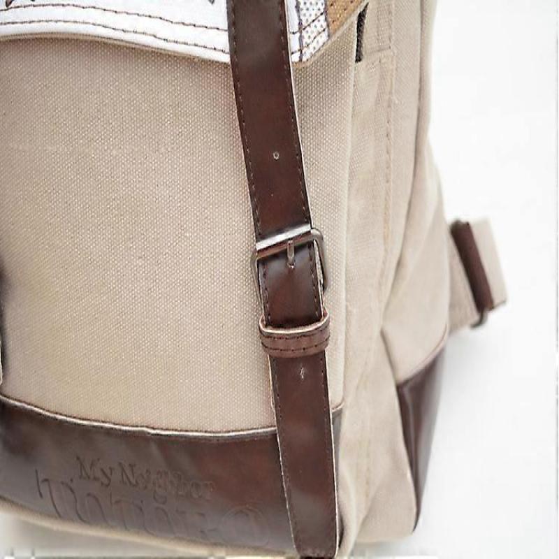 Мультяшный холщовый школьный рюкзак Мой сосед Тоторо Рюкзак Дизайн хиджаба Студенческий рюкзак