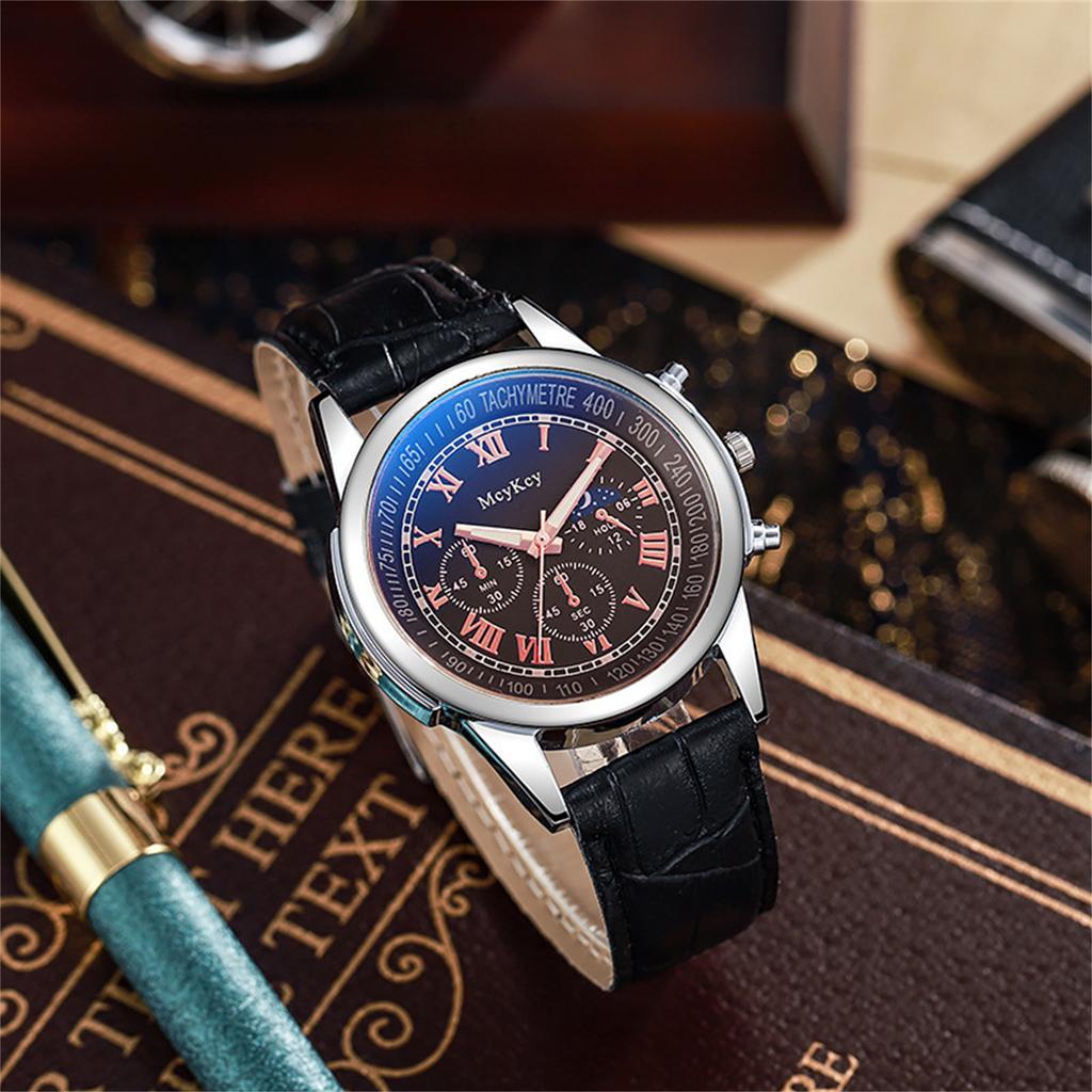 Men's Waterproof Luminous Running Alarm Clock Watch