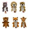 Role Play Finger Puppets Storytelling Stuffed Doll Animal Hand Puppets 9cm Kawaii Puppets Plush Toy For Children