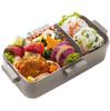 Skater Bento Single Made in Dishwasher and Microwave Ghibli Mini Totoro Box, 530ml, Tier, Japan, Leak-Resistant, 4-Point Lock, Safe, Design, PFLB6AG-A
