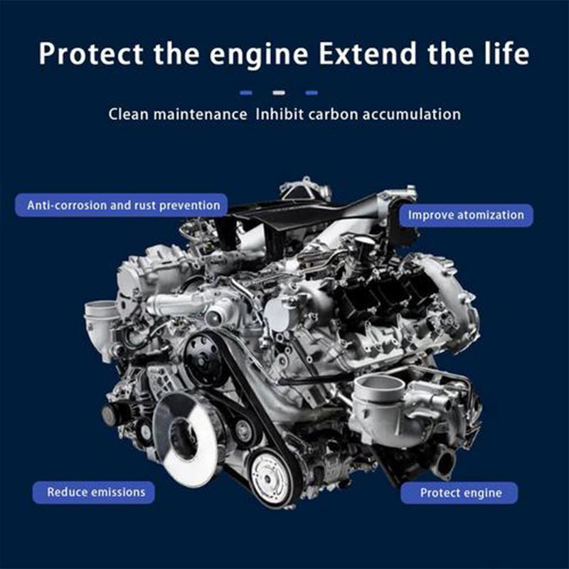 Очиститель системы двигателя Очиститель дизельного двигателя Стабилизатор инжектора и системы Профессиональная формула Удаляет отложения Восстанавливает потерянные