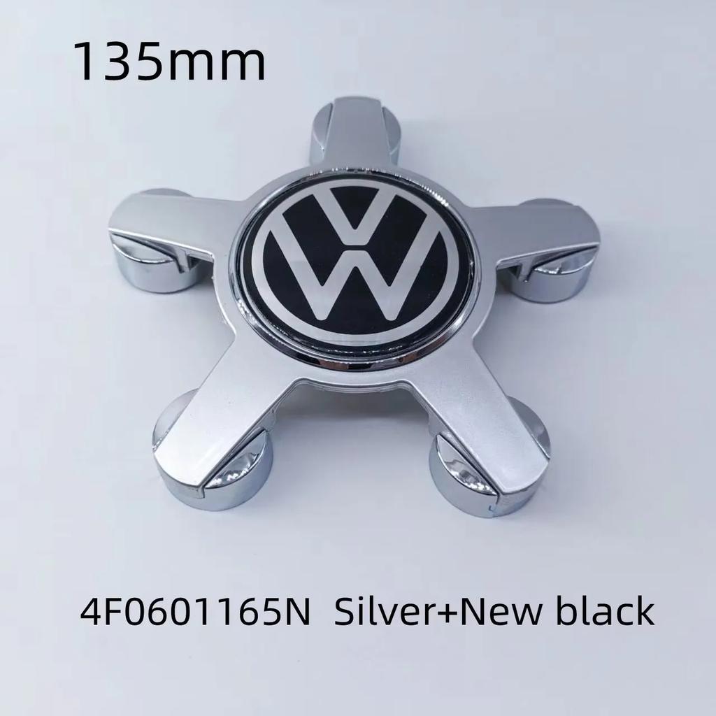 DKRSE1 For VW Volkswagen Jetta MK5 Golf 4pcs 135mm Volkswagen Golf Polo Car Wheel Center Caps 5Pins Rim Hub Cover Hubcap Logo Badge Emb
