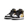Кроссовки Air Jordan 1 Mid TD Black University Gold Baby White Pollen 640735-177