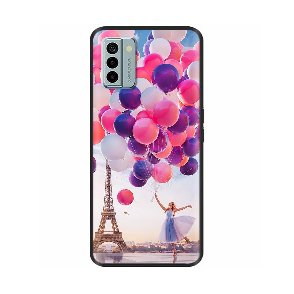 Чехол для Nokia G22 NokiaG22 Крутой Силиконовый ТПУ Защитный Корпус Расписная Мягкая Задняя Крышка для Nokia G22 2023 G 22 4G Черный Бампер