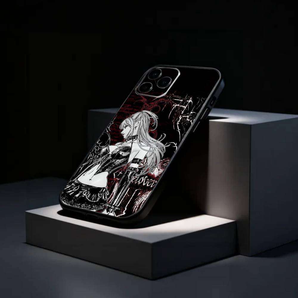 Миса аниме D-Death N-Note    Чехол для телефона Силиконовый Мягкий Для IPhone 17 16 15 14 13 12 11 X XR Plus Pro Max Plus
