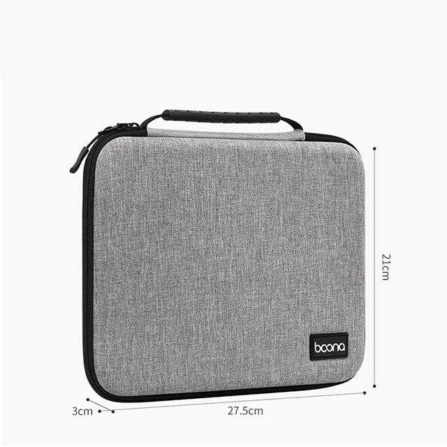 Boona Чехол-сумка для iPad Pro 11 дюймов, противоударный чехол, сумка на молнии с кронштейном, сумка для планшета, ноутбука, портфель