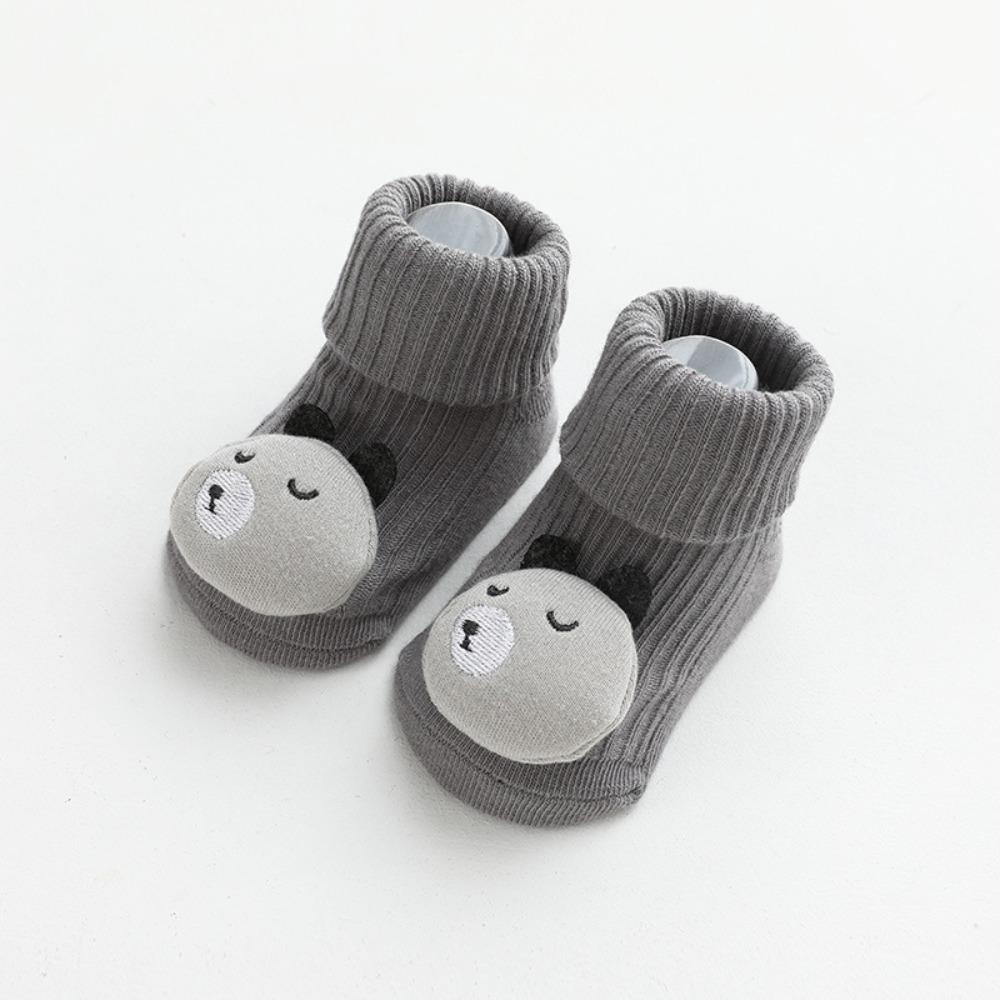 0~3 Years Old Infant Socks Cartoon Animal Floor Socks Kawaii Baby Socks Toddler