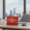 Traditional Standing Flip Desk Calendar Zodiac Horse Year Desk Planner Blessing Words Business Planner New Year